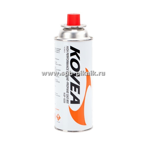 Газовый баллон 220 грамм Kovea Nozzle type KGF-0220