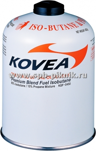 Газовый баллон Kovea Screw type KGF-0450 450 грамм, резьбовой