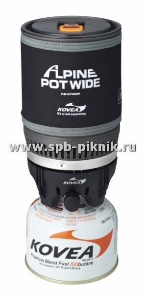Плитка с кастрюлей KOVEA Alpine Pot Wide KB-0703W